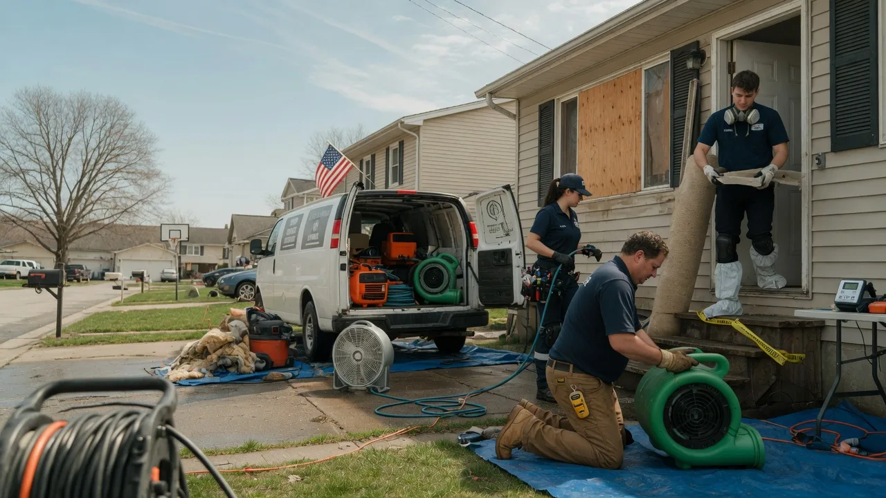 Water Damage Restoration in Shafer, MN near me